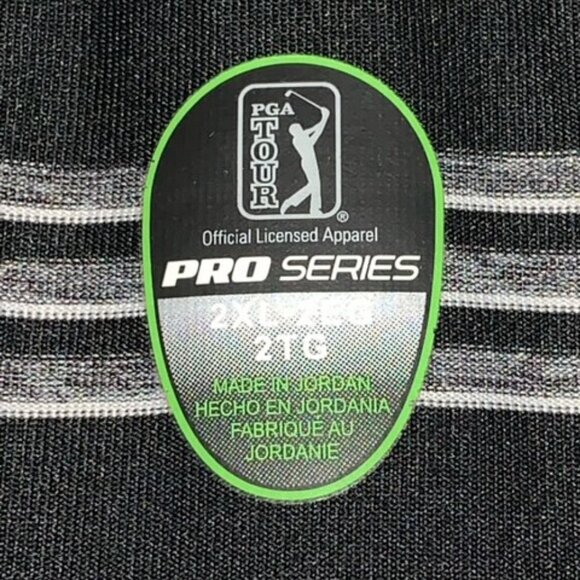 Men's Golf  PGA Tour Polo XXL Shirt Pro Series - Picture 1 of 5